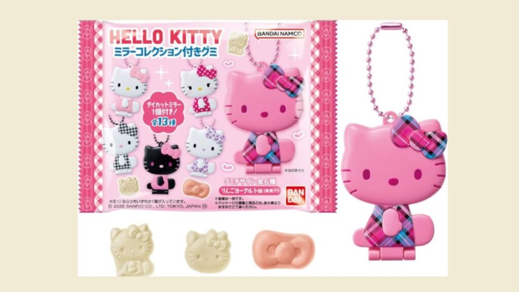 【取扱店舗】ハローキティミラーコレクション付きグミはどこで売ってる？