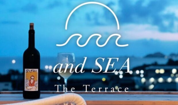 客室テラスから波打ち際へ！鴨川のオーシャンフロントな宿